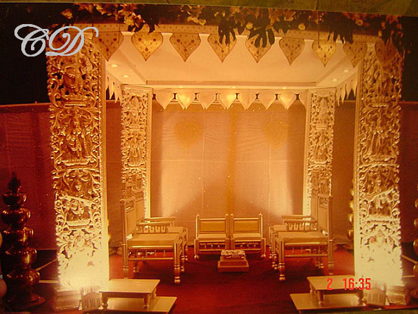 Wedding Decoration like bows to decorating large canopies and arches