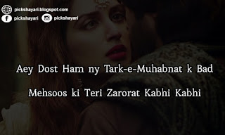 Mohabbat Shayari in English