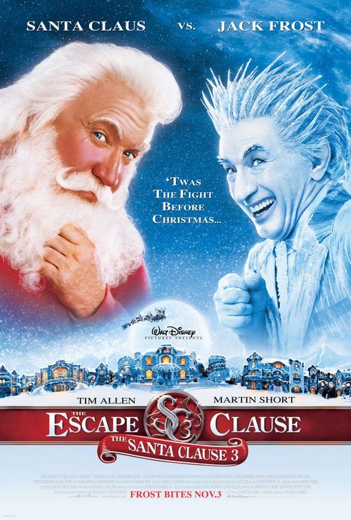 Santa Clause 3 Escape Clause poster