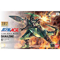 Bandai HG 1/144 Danazine English Manual & Color Guide