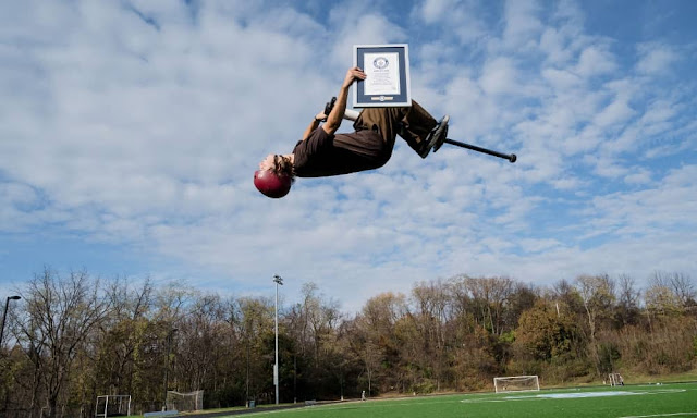 Most Consecutive Backflips on a Pogo Stick - United States