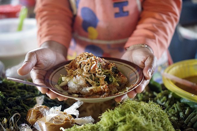 Pecel Horog-horog kuliner khas Jepara