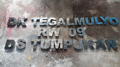 jasa pembuatan huruf timbul stenlis