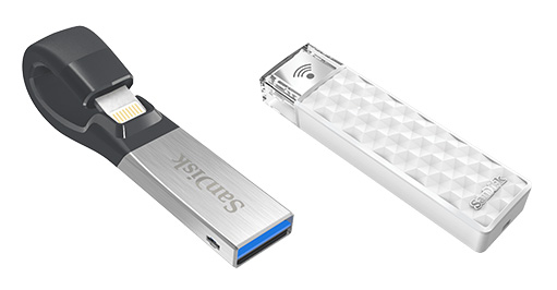 SanDisk passes its USB key for iOS to 256 GB