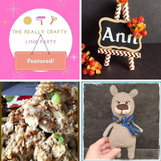 The Really Crafty Link Party #388 featured posts!