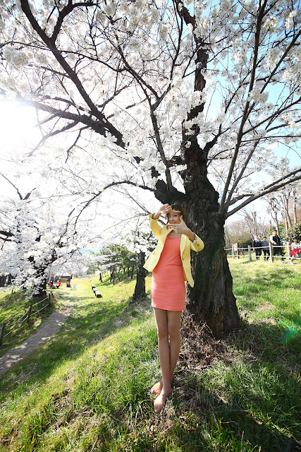 4 Choi Byeol Yee - Beautiful Outdoor-very cute asian girl-girlcute4u.blogspot.com