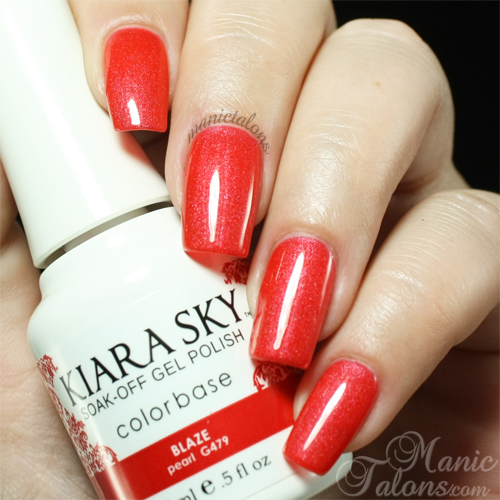 Kiara Sky Blaze Swatch