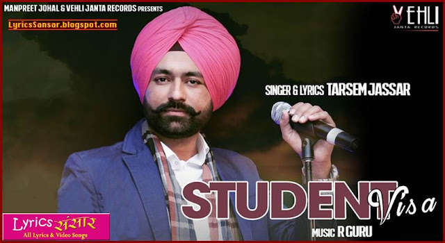 Student Visa : Tarsem Jassar