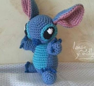 PATRON GRATIS STITCH (LILO Y SITICH) AMIGURUMI 1212