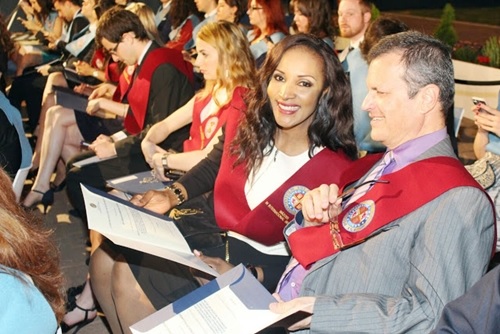 Beauty and Brains: Bianca Ojukwu Graduates with Msc from Spanish University (Photos)