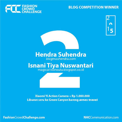 Pemenang Fashion Crowd Challenge Blog Competition - Blog Mas Hendra