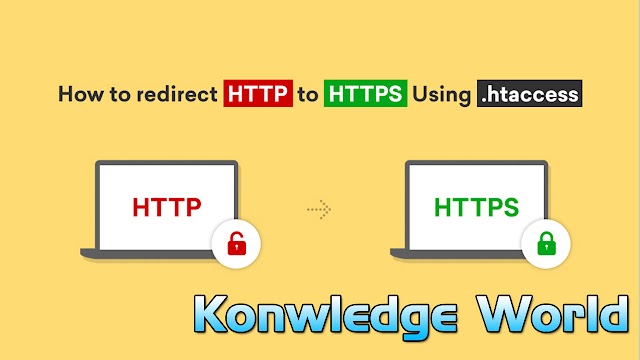 how to redirect http to https using htaccess - Knowledge World