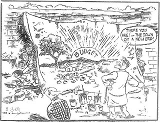 RK Laxman cartoon