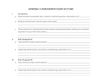 High School Introduction Paragraph Template