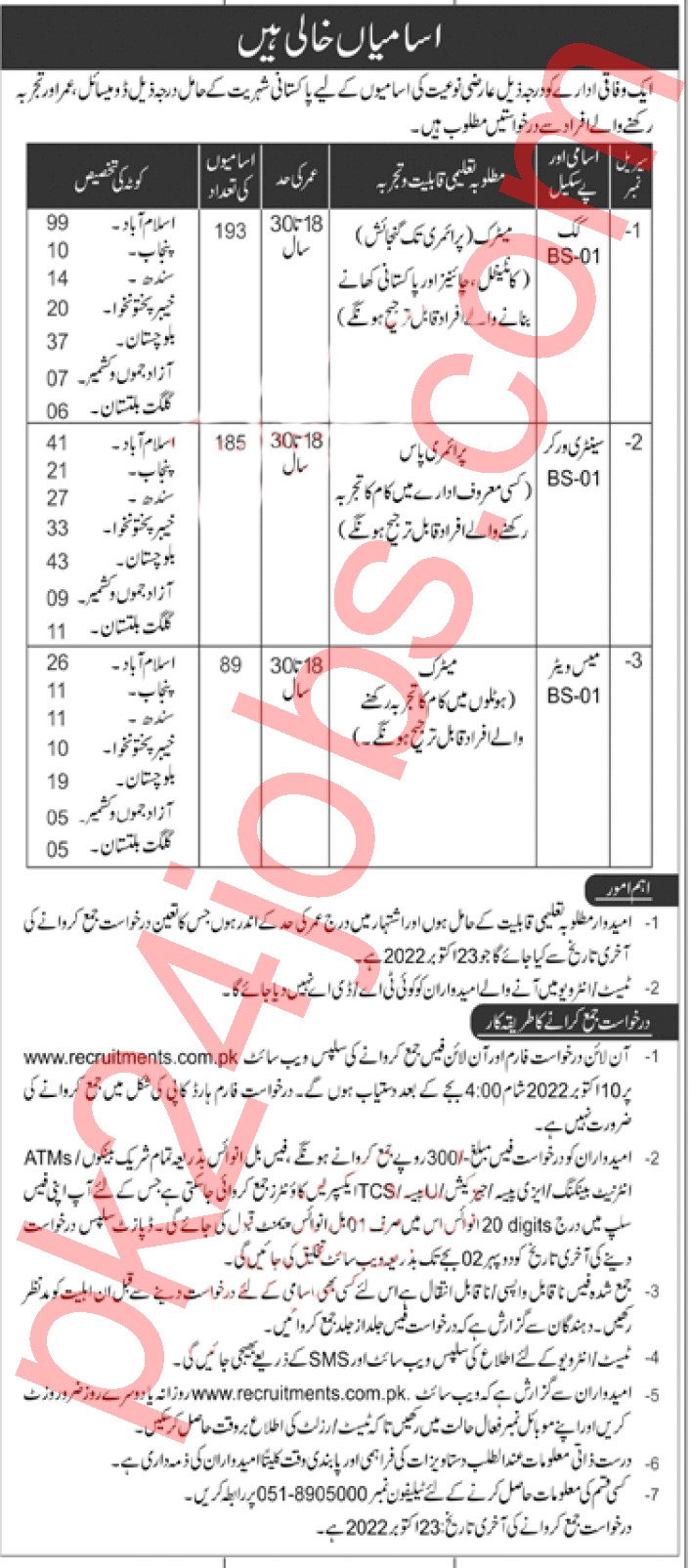 MOD Jobs 2022 – Government Jobs 2022