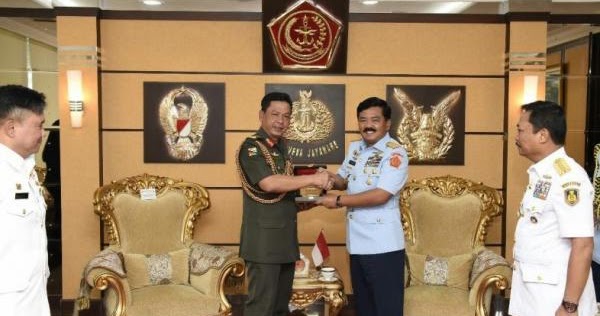 Panglima TNI Terima Courtesy Call Pangab Diraja Brunei 