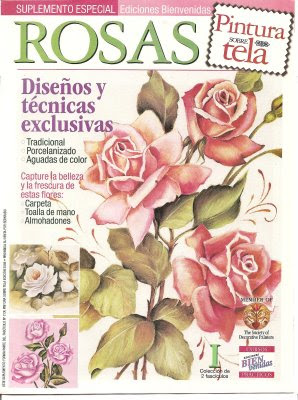 Download - Revista Pintura sobre tela - Rosas