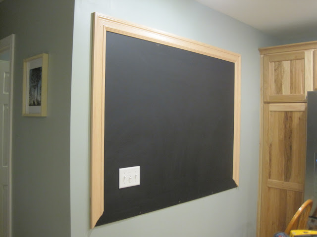 building on love: DIY chalkboard