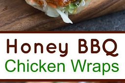   Honey BBQ Chicken Wraps