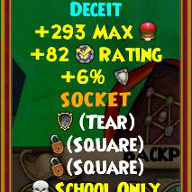 Wizard101 Polaris Best Gear Drops - Rasputin Amulets