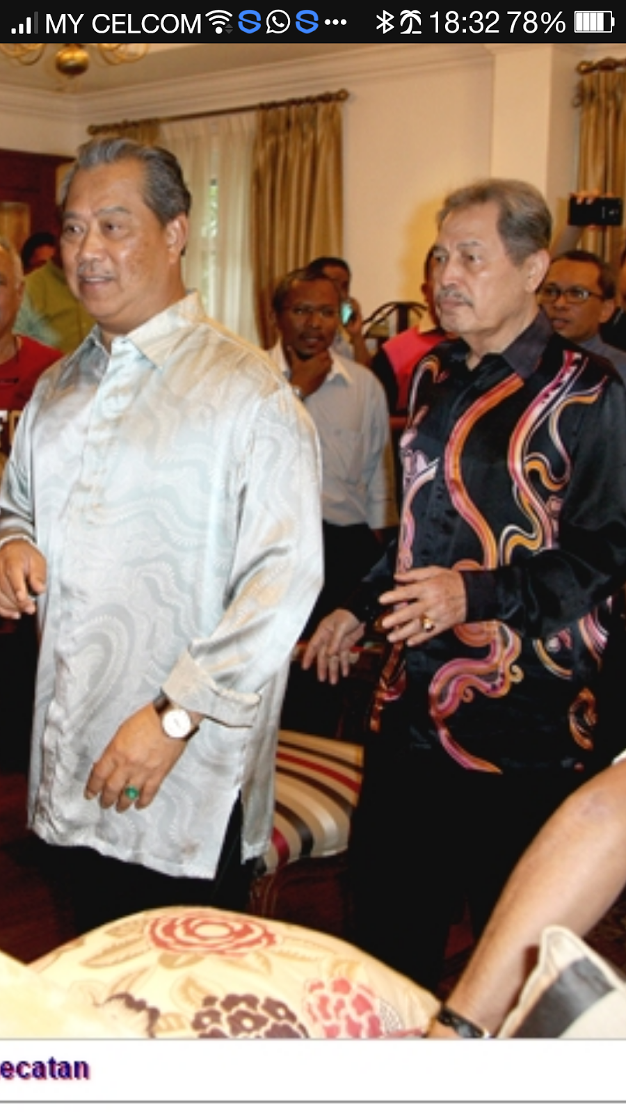 Kluangdiamond : PENYINGKIRAN MUHYIDDIN GAGAL