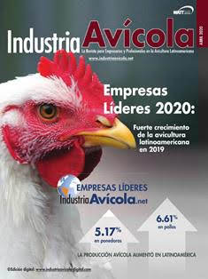 Industria Avicola. La revista de la avicultura latinoamericana 2020-03 - Abril 2020 | ISSN 0019-7467 | TRUE PDF | Mensile | Professionisti | Tecnologia | Distribuzione | Pollame | Mangimi
Established in 1952, Industria Avìcola is the premier Latin American industry publication serving commercial poultry interests.
Published in Spanish, Industria Avìcola is the region's only monthly poultry publication reaching an audience of 10,000+ poultry professionals in 40 countries.
Industria Avìcola founded and continues to administer the prestigious Latin American Poultry Hall of Fame.