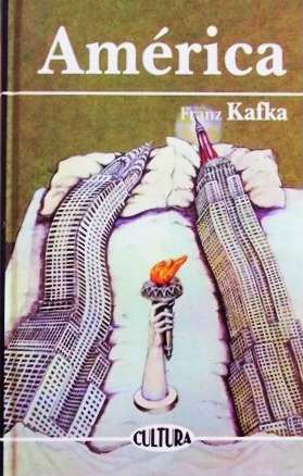 Portada del libro América de Kafka en epub y pdf graits