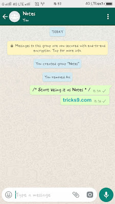 whatsapp hacks/tricks notes