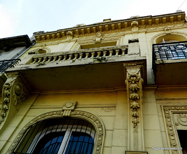 Fachada no bairro de Palermo