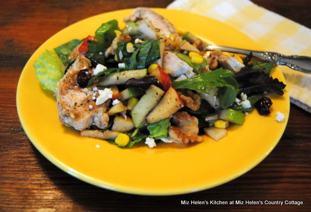 Chicken Salad With Fall Salsa at Miz Helen's Country Cottage