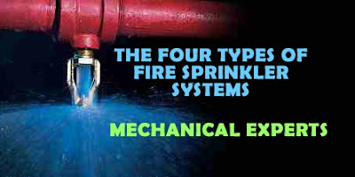 the four types of fire sprinkler systems