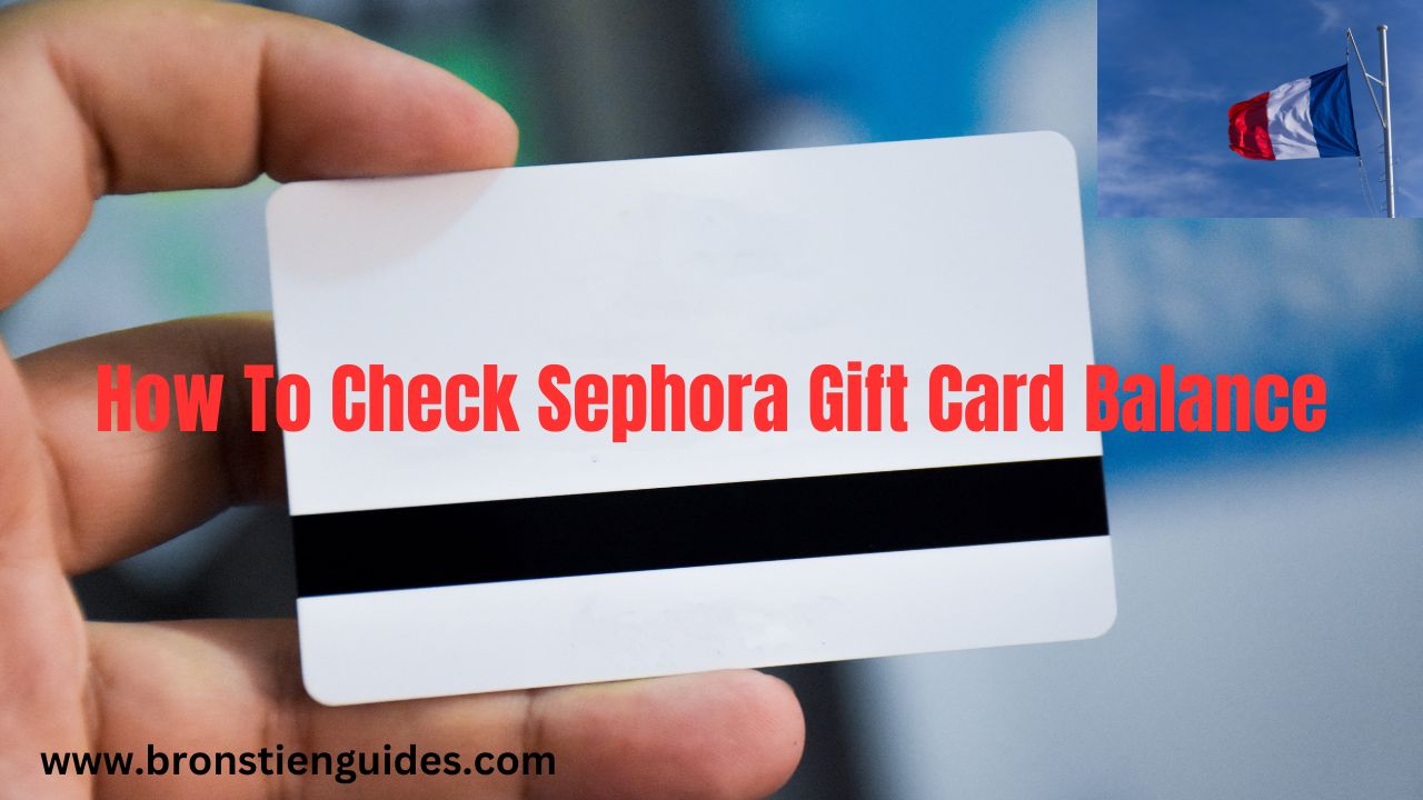 how to check sephora gift card balance