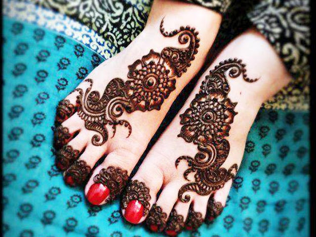 Latest fancy and simple mehndi designs 2016 for Pakistani ladies