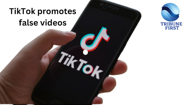 TIKTOK promote false videos