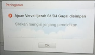 gagal verval ijazah di simpatika