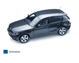 BMW 1er Sydney Blue miniature