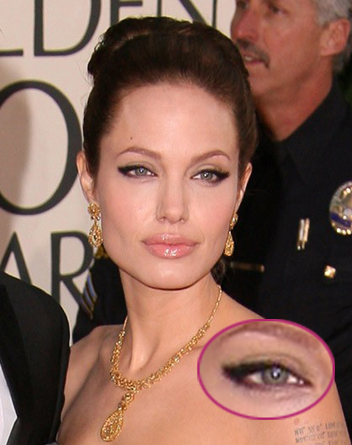 angelina jolie eyebrows