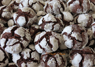 Crinkles, petits moelleux au chocolat 