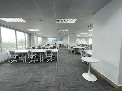 Thảm trải sàn văn phòng sử dụng thảm tấm Parallel 15