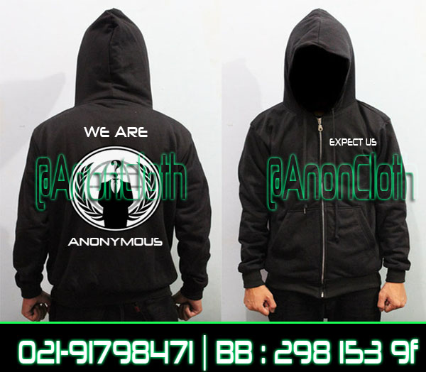 Anon Cloth: Jaket Anonymous We Are Legion Keren