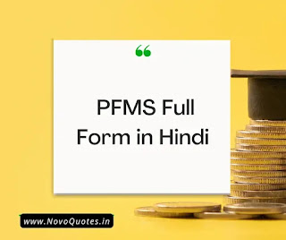 PFMS Full Form in Hindi