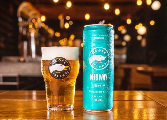 COMER & BEBER: Midway, a Session IPA de Goose Island, ganha versão em lata