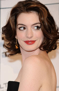 anne hathaway hairstyles