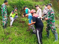 Penghijauan di Bumi Brebes Peringati Hari Santri dan Sumpah Pemuda