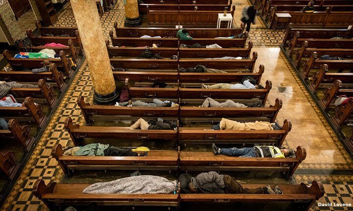 Church in San Francisco Opens Its Door For Homeless People To Sleep Overnight