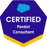 Salesforce Pardot Consultant badge BoostrTechnologies
