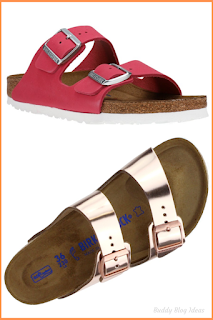 Women’s Arizona Soft Footbed Nubuck Leather Slide Sandals by Birkenstock - Buddy Blog Ideas