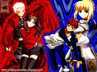 FSN Rin,Emya,Archer e Saber