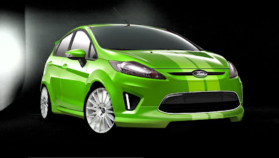 2011 SEMA Ford Fiestas