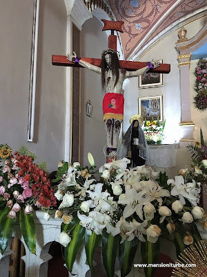 Cristo de Pasta de Caña en Tzintzuntzan, Michoacán